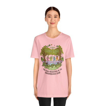 Visit Planet Gayle - Unisex Jersey Short Sleeve Tee - Pink