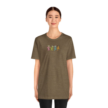 Gayleians on Parade - Unisex Jersey Short Sleeve Tee - Heather Olive