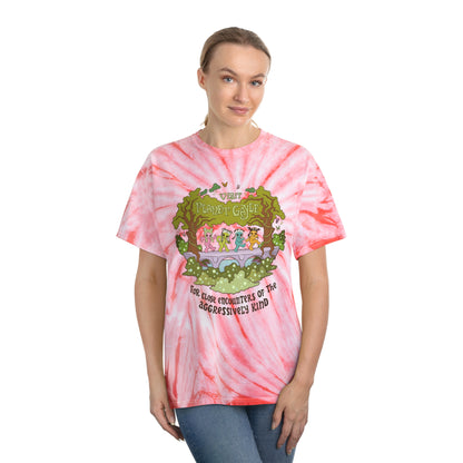 Visit Planet Gayle - Tie-Dye Tee Coral Cyclone