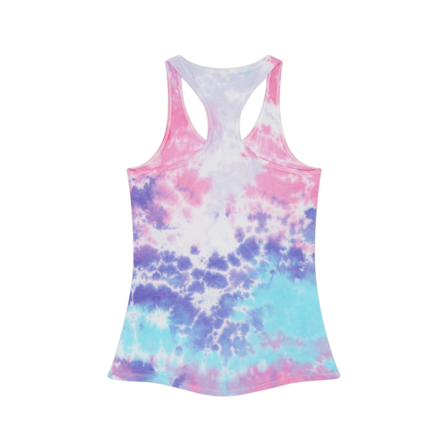 Visit Planet Gayle - Tie Dye Racerback Tank Top - Purple