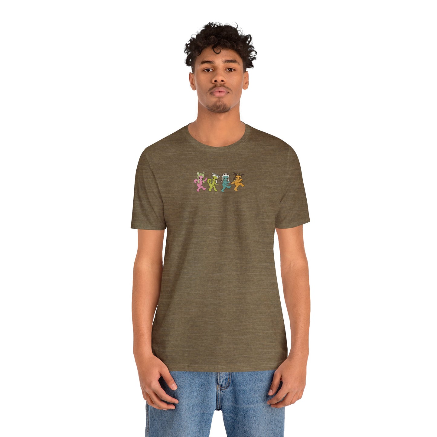 Gayleians on Parade - Unisex Jersey Short Sleeve Tee - Heather Olive