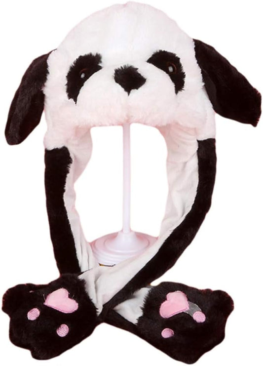 Black and White Dog Hat with Wiggle Ears *Amazon Affiliate Link* - (Owned By Gayle)