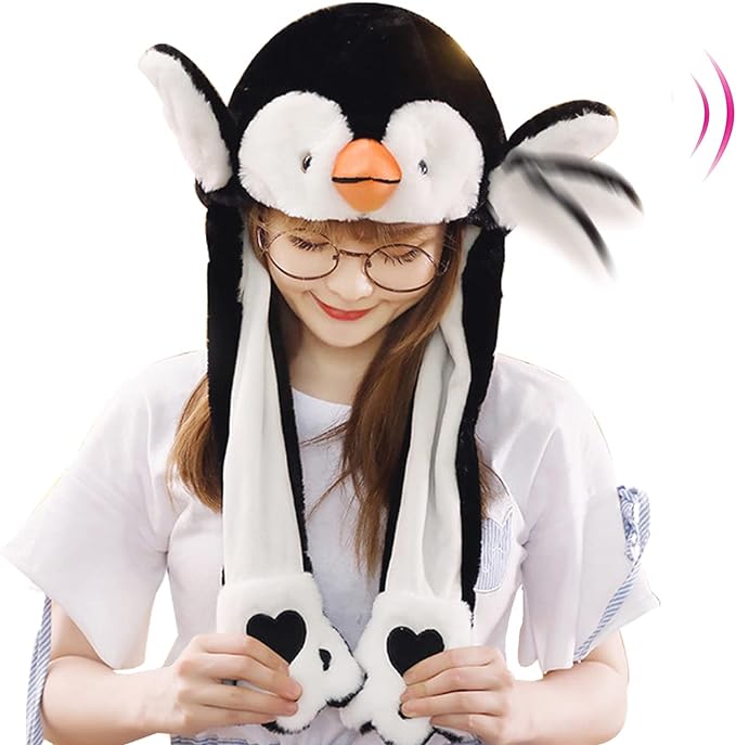 Penguin Hat with Wiggle Wings *Amazon Affiliate Link* - (Owned By Gayle)